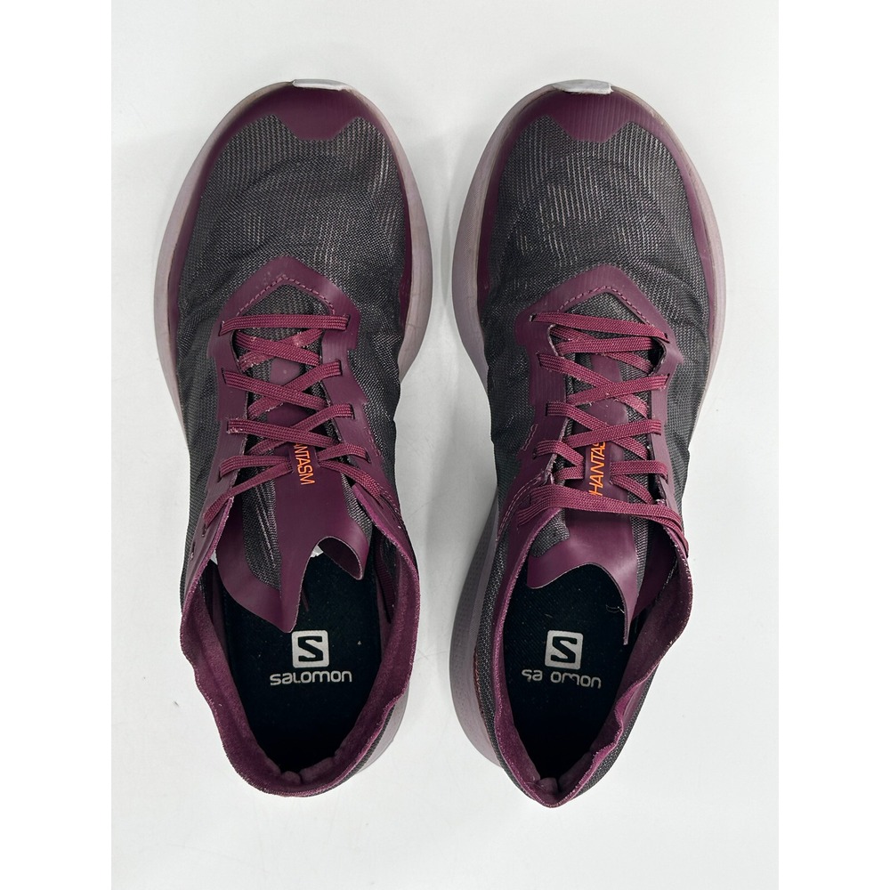Salomon Phantasm Road Running Shoes Women's Size 10 Color Grape Wine - Picture 2 of 12